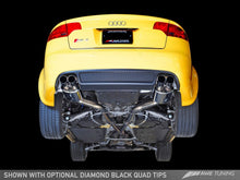 Load image into Gallery viewer, AWE Tuning Audi B7 RS4 Touring Edition Exhaust - Polished Silver Tips