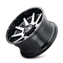 Load image into Gallery viewer, ION Type 143 20x9 / 6x135 BP / 0mm Offset / 87.1mm Hub Black/Machined Wheel