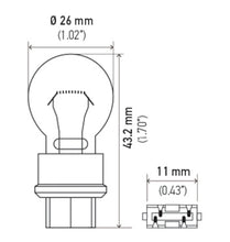 Load image into Gallery viewer, Hella Bulb 3047 12V 21/7W W2.5X16q S8