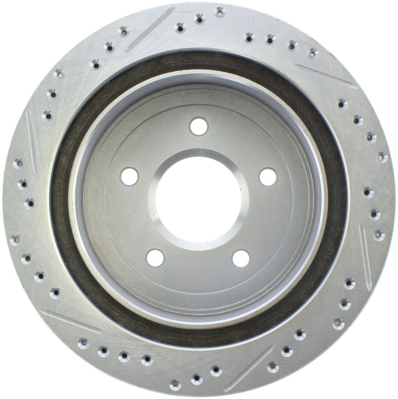 StopTech Select Sport Drilled & Slotted Rotor - Front Right