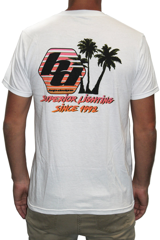 Baja Designs Shirt Superior 90ss Quality BD Medium White