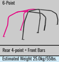 Load image into Gallery viewer, Cusco 6pt Rollcage Around Dash Safety21 Steel Black 18+ Honda Type-R (Non-Sunroof)