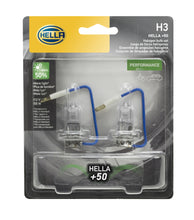Load image into Gallery viewer, Hella Bulb H3 12V 55W Pk22S T325 +50 (2)