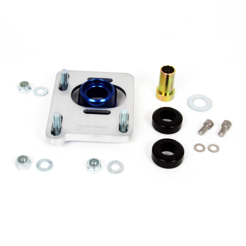 BBK 94-04 Mustang Caster Camber Plate Kit - Silver Anodized Finish