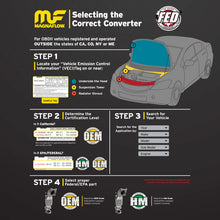 Load image into Gallery viewer, MagnaFlow 09-10 Ford F-550 Super Duty V10 6.8L Rear Underbody Direct Fit Catalytic Converter