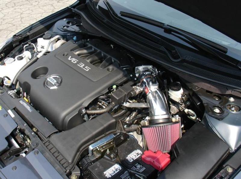 Injen 07-09 Altima 3.5L V6 Coupe & Sedan w/ Heat Shield Polished Short Ram Intake