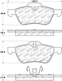 StopTech Street Touring 02-06 Mini Front Brake Pads