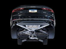 Load image into Gallery viewer, AWE Tuning Audi B9 A5 Track Edition Exhaust Dual Outlet - Diamond Black Tips (Includes DP)