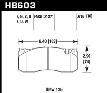 Load image into Gallery viewer, Hawk BMW 135i HT-10 Race Front Brake Pads
