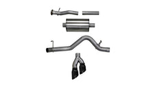 Load image into Gallery viewer, Corsa 2017-22 Chevrolet Colorado 3.7L Extended Cab Sport Cat-Back System Single Rear Exit BlackTips