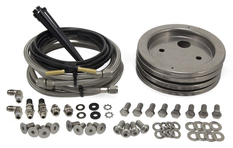 Air Lift Loadlifter 5000 Ultimate Plus Complete Stainless Steel Air Lines Upgrade Kit (Inc 4 Plates)