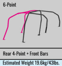Load image into Gallery viewer, Cusco D1 Chromoly 6PT 5-Pssgr Blue Roll Cage 18+ Honda Civic Type-R / 17+ 5-Door Hatchback