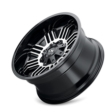 Load image into Gallery viewer, ION Type 144 20x9 / 5x127 BP / 18mm Offset / 87.1mm Hub Black/Machined Wheel