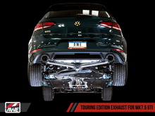Load image into Gallery viewer, AWE Tuning Volkswagen GTI MK7.5 2.0T Touring Edition Exhaust w/Diamond Black Tips 102mm