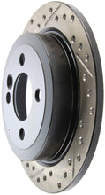 Load image into Gallery viewer, StopTech 07-09 Mini Cooper/Cooper S Slotted &amp; Drilled Right Rear Rotor