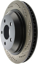 Load image into Gallery viewer, StopTech 98-02 Chevrolet Camaro / Pontiac Firebird/Trans Am Slotted &amp; Drilled Rear Left Rotor