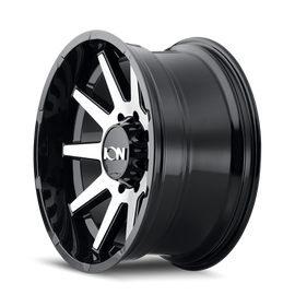 ION Type 143 18x9 / 6x135 BP / 0mm Offset / 87.1mm Hub Black/Machined Wheel