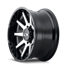Load image into Gallery viewer, ION Type 143 18x9 / 6x139.7 BP / 18mm Offset / 106mm Hub Black/Machined Wheel