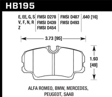 Load image into Gallery viewer, Hawk 84-4/91 BMW 325 (E30) HT-10 Performance Ceramic Street Front Brake Pads