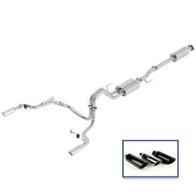Load image into Gallery viewer, Ford Racing 15-18 F-150 5.0L Cat-Back Sport Exhaust System - Rear Exit Chrome Tips