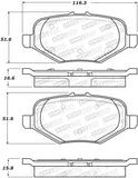 StopTech Street Brake Pads - Front