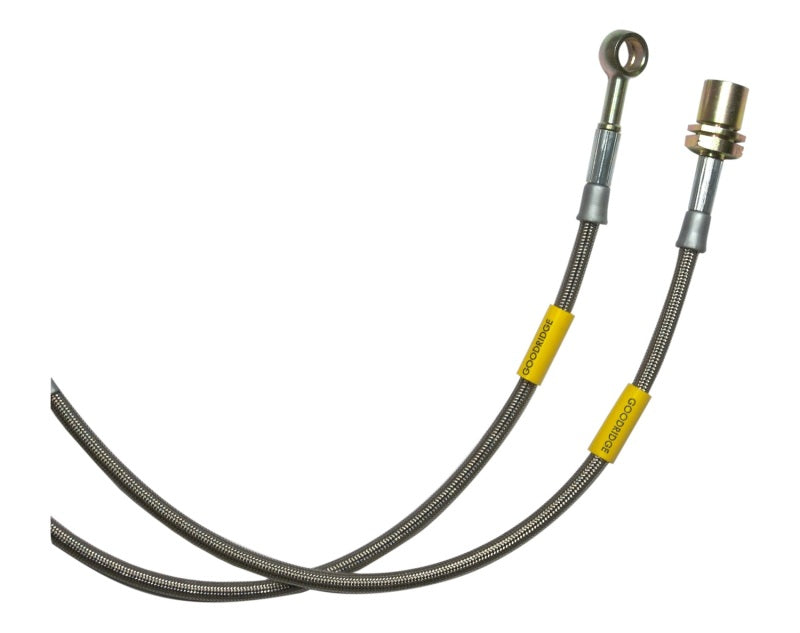 Goodridge 99-05 Chevy Silverado 4WD Ext Cab w/ 2W Steering 2in Extended SS Brake Lines