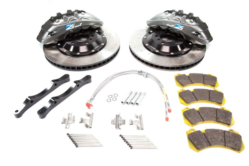 Alcon 2015+ BMW M3 F80 400x34mm Grey 6 Piston Front Brake Upgrade Kit