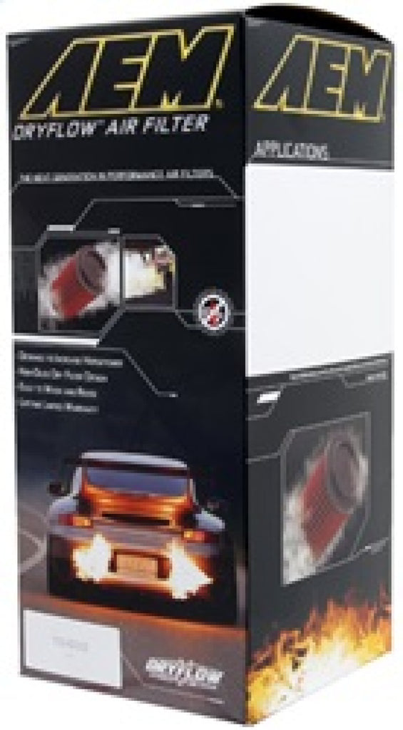 AEM 08 Chevy Express Van 4.8/6.0L V8 3.313in ID x 5.313in OD x 13.25in H Replacement DryFlow Filter
