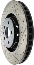 Load image into Gallery viewer, StopTech Drilled &amp; Slotted Left Sport Brake Rotor for 2009 Cadillac CTS-V
