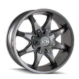 ION Type 181 17x9 / 6x135 BP / 18mm Offset / 106mm Hub Graphite Wheel