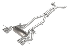 aFe MACHForce XP Exhausts Cat-Back SS 21 BMW M2 Competition L6-3.0L w/Polished Tips