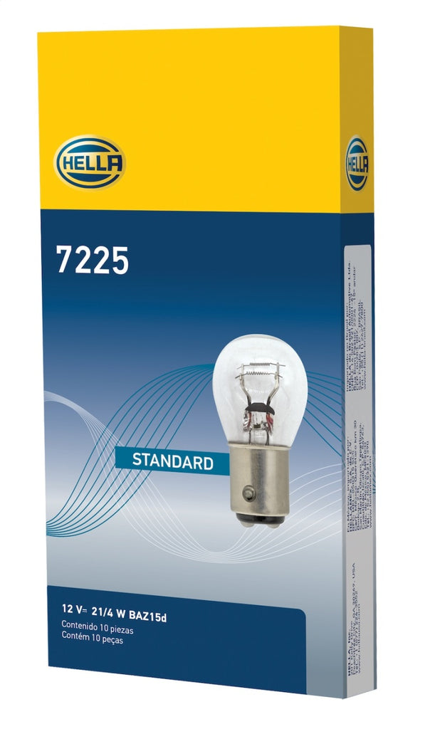 Hella Bulb 7225 12V 21/4W BAZ15d S8