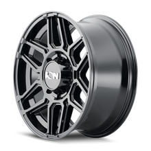 Load image into Gallery viewer, ION Type 146 17x9 / 8x165.1 BP / 0mm Offset / 125.2mm Hub Gloss Black Wheel