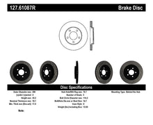 Load image into Gallery viewer, StopTech 05-10 Ford Mustang Slotted &amp; Drilled Right Rear Rotor