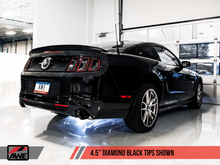 Load image into Gallery viewer, AWE Tuning S197 Mustang GT Axle-back Exhaust - Track Edition (Diamond Black Tips)
