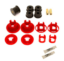 Load image into Gallery viewer, BMR 10-11 5th Gen Camaro Street Version Rear Cradle Bushing Kit (BK001 BK016) - Black/Red