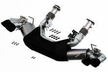 Load image into Gallery viewer, Borla 2020 Chevrolet Corvette C8 6.2L S-Type Exhaust System Dual Round Rolled A/C Black Chrome Tips