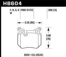 Load image into Gallery viewer, Hawk BMW 135i DTC-30 Race Rear Brake Pads
