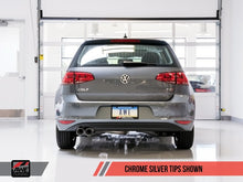 Load image into Gallery viewer, AWE Tuning VW MK7 Golf 1.8T Touring Edition Exhaust w/Chrome Silver Tips (90mm)
