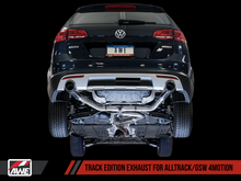 Load image into Gallery viewer, AWE Tuning VW MK7 Golf Alltrack/Sportwagen 4Motion Track Edition Exhaust - Diamond Black Tips