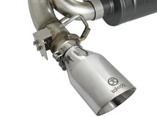 Load image into Gallery viewer, aFe Takeda 3in 304 SS Axle-Back Exhaust System w/ Polished Tip 16-18 Ford Focus RS 2.3L (t)