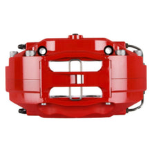 Load image into Gallery viewer, StopTech 05-14 Ford Mustang GT BBK Front ST-40 Red Calipers 1pc 355x32 Slotted Rotors