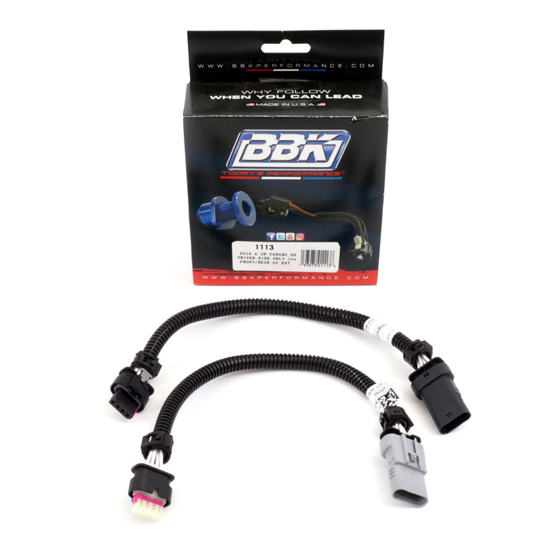 BBK 16-20 Chevrolet Camaro 6.2L SS O2 Sensor Extensions (AUTO ONLY Drivers Side 1 Front & 1 Rear)
