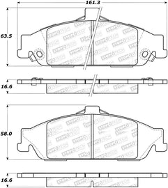 StopTech Street Select Brake Pads