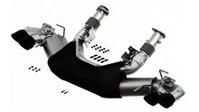 Load image into Gallery viewer, Borla 2020 Chevrolet Corvette C8 6.2L S-Type Exhaust System Dual Round Rolled A/C Black Chrome Tips
