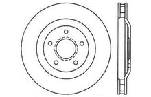Load image into Gallery viewer, StopTech 04 &amp; 08 Cadillac XLR/XLR-V / 97-04 Chevy Corvette Slotted &amp; Drilled Front Left Rotor