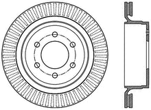 Load image into Gallery viewer, StopTech 12-14 Ford F-150 w/ 6 Lug Rear Right Slotted Sport Cryo Brake Rotor