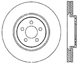 StopTech Slotted & Drilled Sport Front Right Cryo Brake Rotor 13-14 Ford Escape