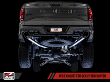 Load image into Gallery viewer, AWE Tuning 2017+ Ford Raptor Tailpipe Conversion Kit w/ Diamond Black Tips