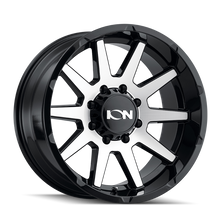 Load image into Gallery viewer, ION Type 143 17x9 / 6x135 BP / -12mm Offset / 87.1mm Hub Black/Machined Wheel